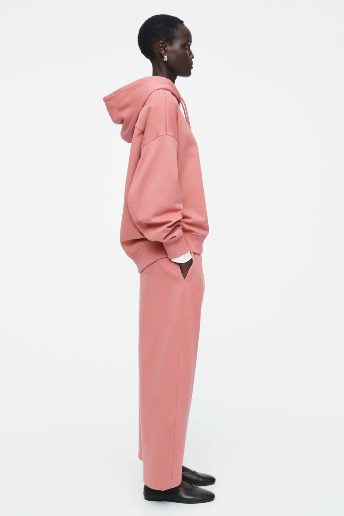 COS BARREL-LEG JOGGERS DUSTY PINK Cheap