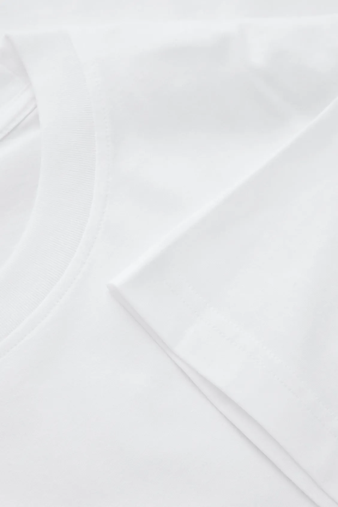 COS OVERSIZED COTTON T-SHIRT white Best