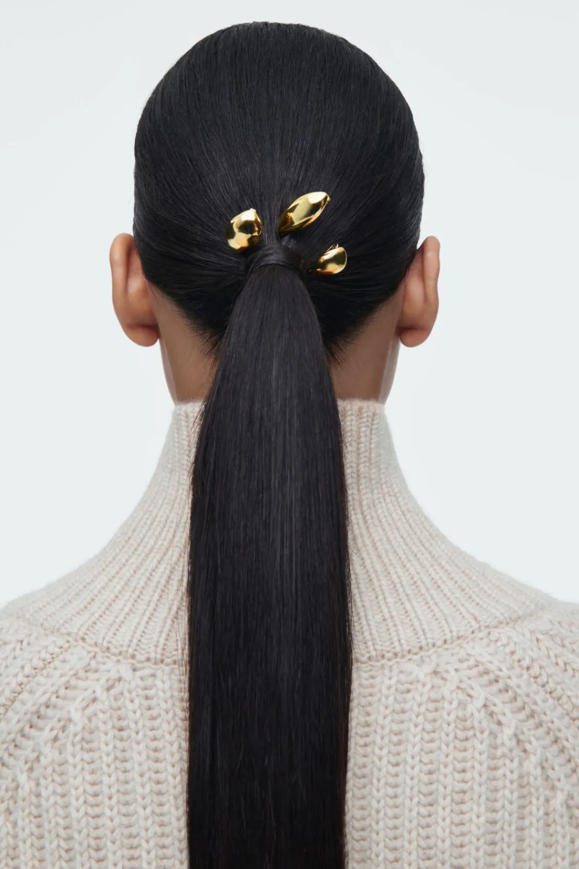 COS 3-PACK CHUNKY DROPLET HAIR SLIDES GOLD Online