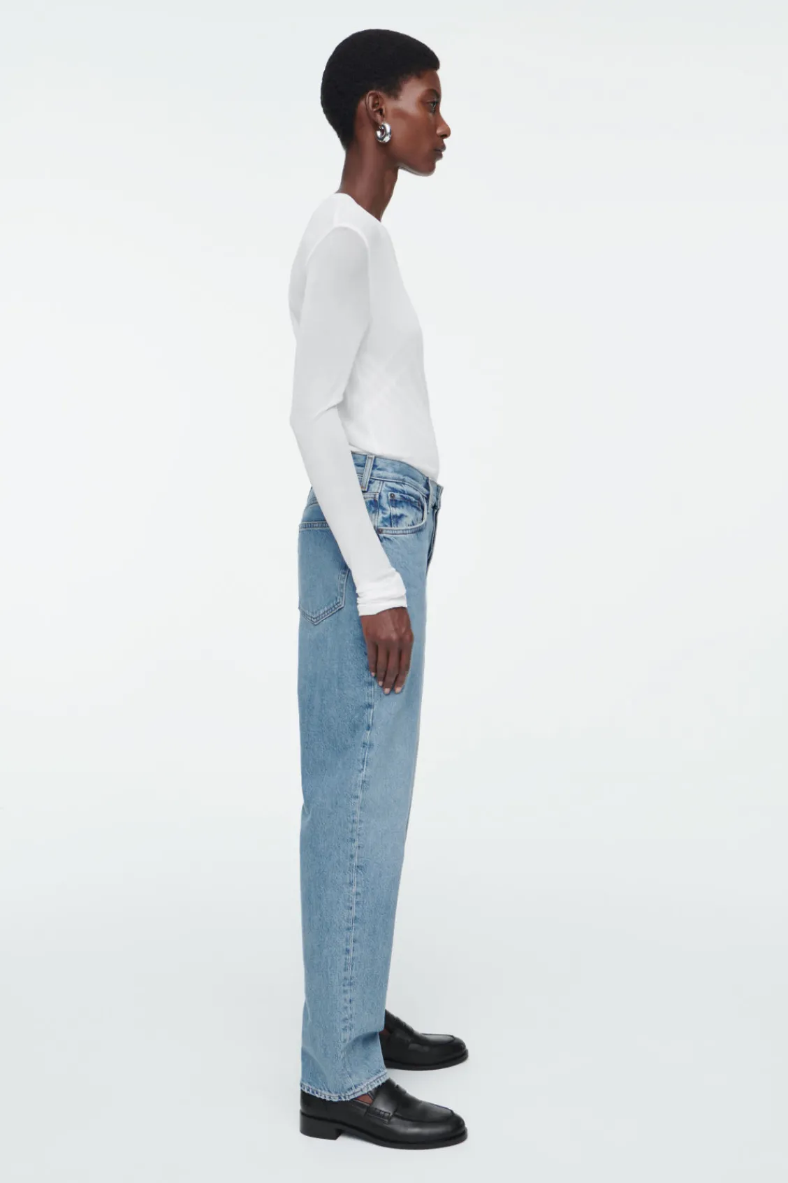 COS SHIFT STRAIGHT-LEG JEANS FADED BLUE Cheap