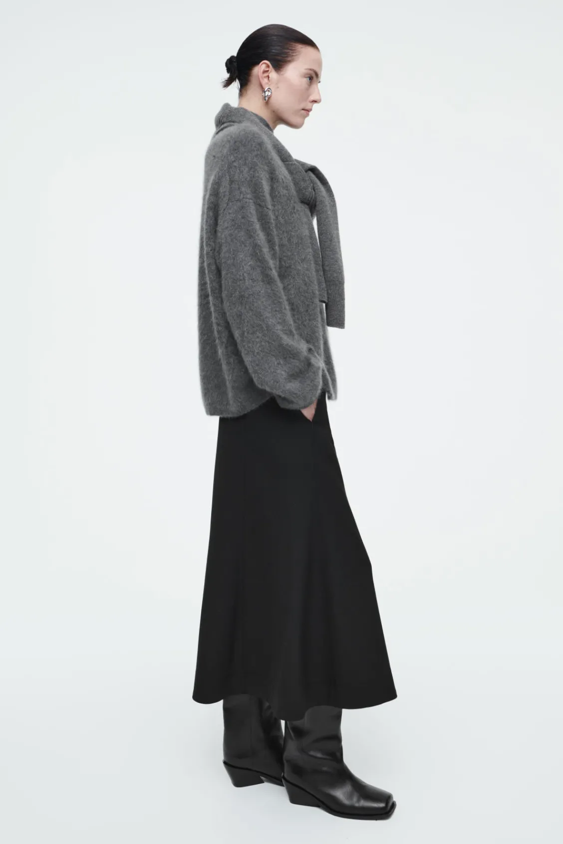 COS TAILORED TWILL CULOTTES BLACK Best