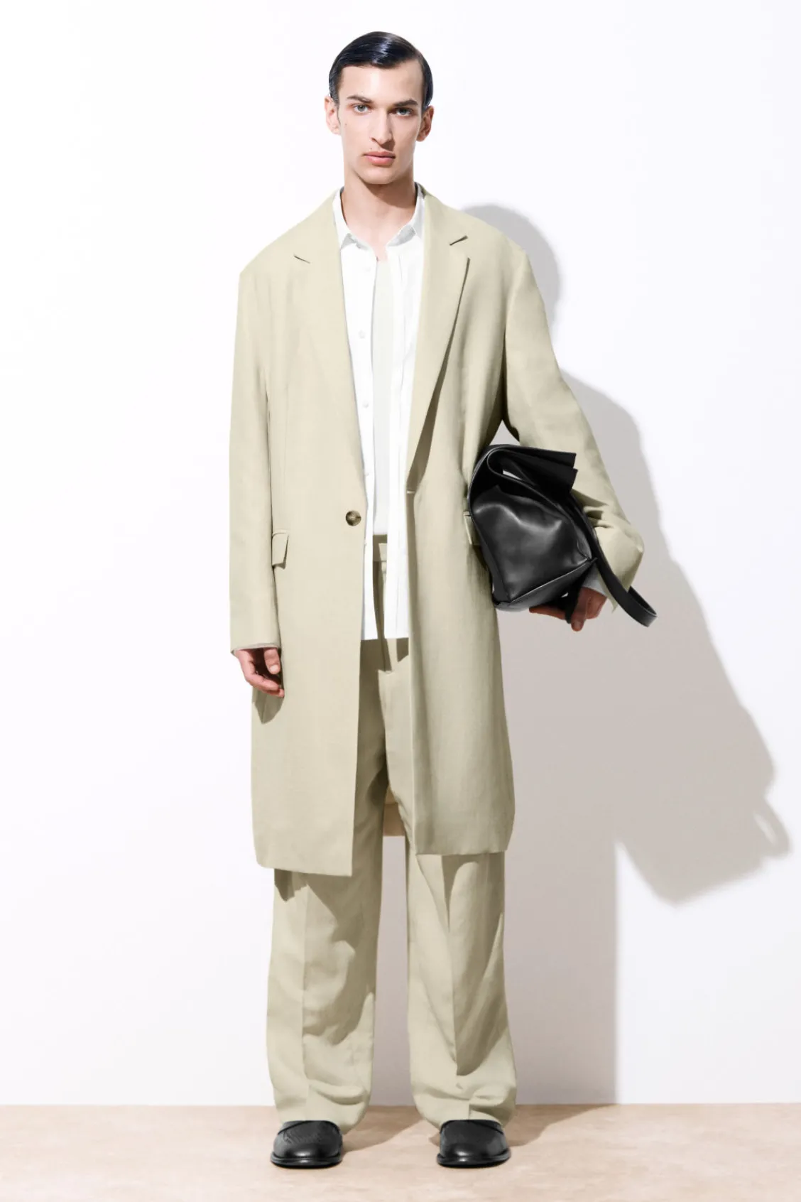 COS THE TAILORED OVERCOAT BEIGE Shop